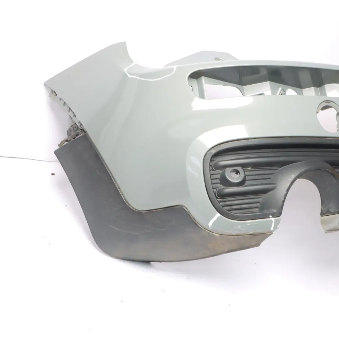 Bumper Mini Clubman F54 JCW Trim Panel Covering Moonwalk Grey Metallic B71 to Rear with Part number 7450117 Rear Bumper Mini Clubman F54 JCW Trim Panel Covering Moonwalk Grey Metallic B71 - SKU 7450117-MGM - Part number 7450117