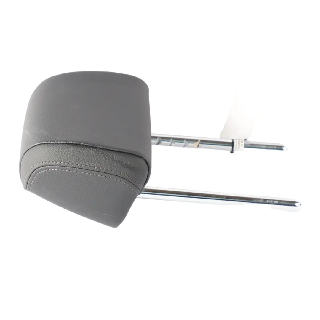 BMW G30 Headrest Rear Left Right N/O/S Seat Black Leather Schwarz - SKU 7452202 - Part number 7452202
