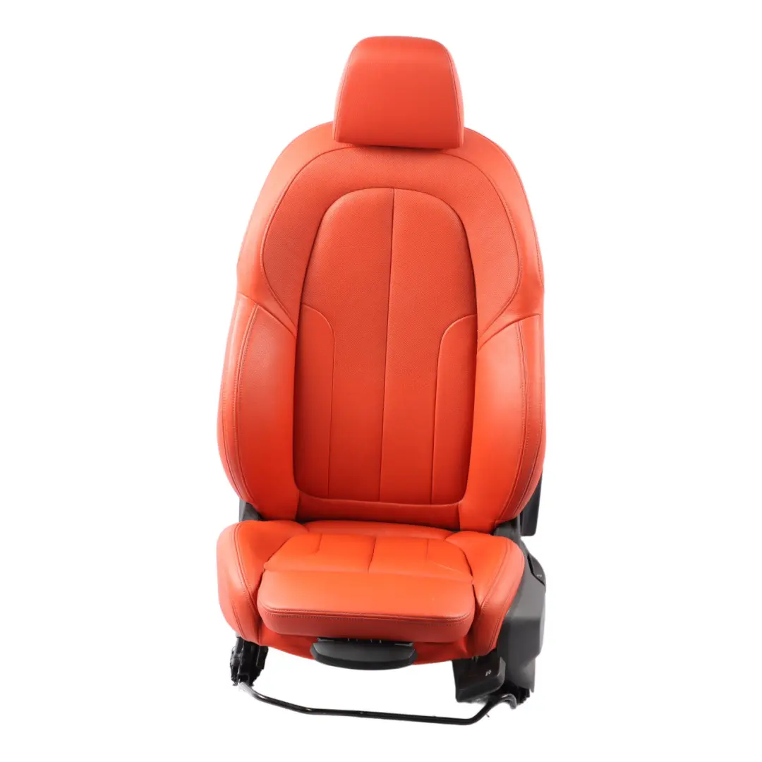 Front Seat BMW F39 Left N/S Sport Heated Leather Dakota Perforated Magma Red to with Part number 7454361 Front Seat BMW F39 Left N/S Sport Heated Leather Dakota Perforated Magma Red - SKU 7454361-1 - Part number 7454361