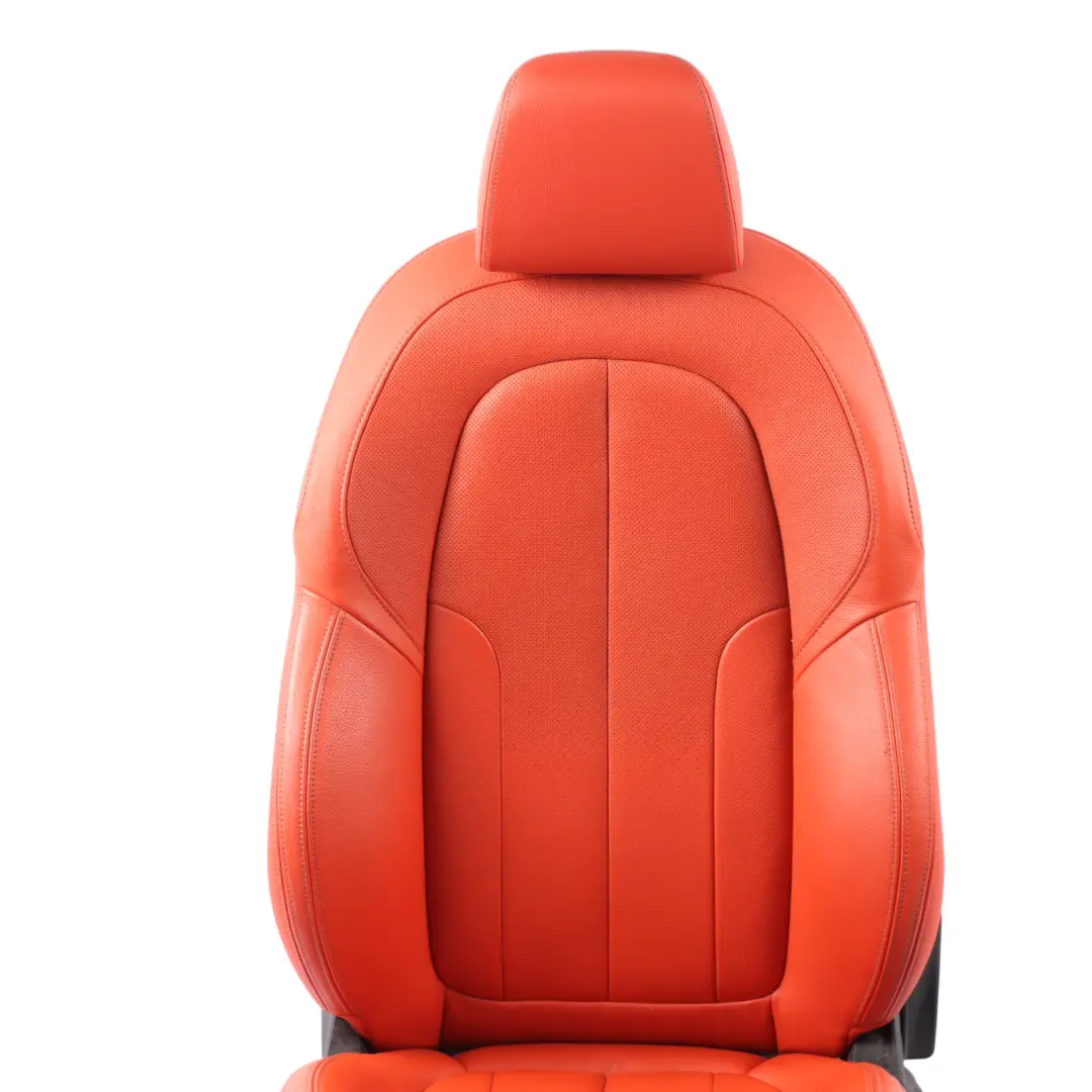 Front Seat BMW F39 Left N/S Sport Heated Leather Dakota Perforated Magma Red to with Part number 7454361 Front Seat BMW F39 Left N/S Sport Heated Leather Dakota Perforated Magma Red - SKU 7454361-1 - Part number 7454361