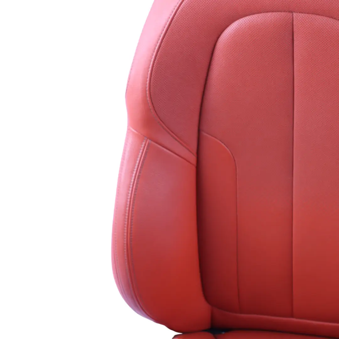 Front Seat BMW F39 Left N/S Sport Heated Leather Dakota Perforated Magma Red to with Part number 7454361 Front Seat BMW F39 Left N/S Sport Heated Leather Dakota Perforated Magma Red - SKU 7454361-1 - Part number 7454361