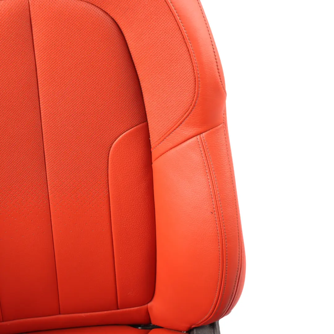 Front Seat BMW F39 Left N/S Sport Heated Leather Dakota Perforated Magma Red to with Part number 7454361 Front Seat BMW F39 Left N/S Sport Heated Leather Dakota Perforated Magma Red - SKU 7454361-1 - Part number 7454361