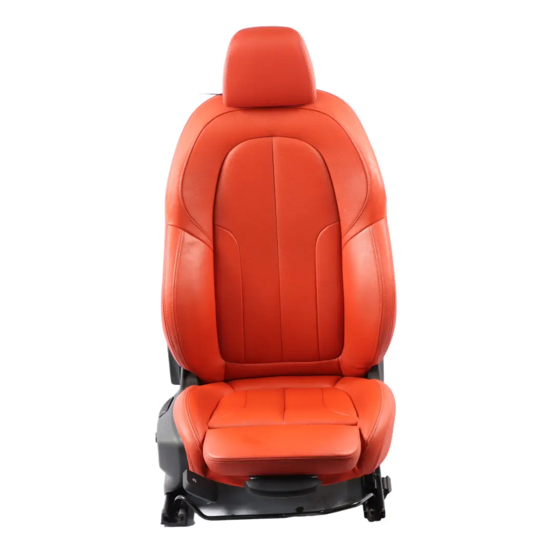 Front Seat BMW F39 Right O/S Sport Heated Leather Dakota Perforated Magma Red to with Part number 7454362 Front Seat BMW F39 Right O/S Sport Heated Leather Dakota Perforated Magma Red - SKU 7454362-1 - Part number 7454362