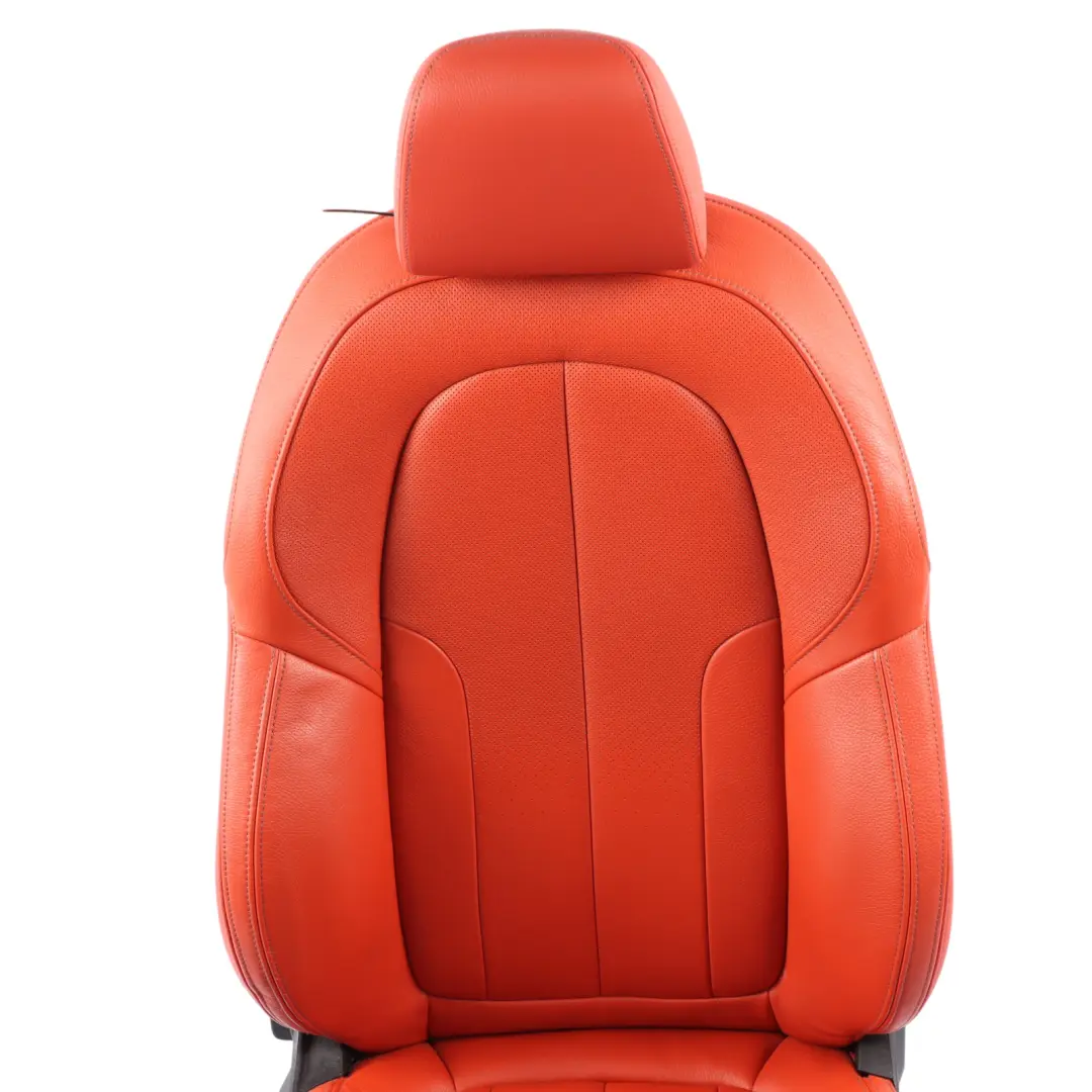 Front Seat BMW F39 Right O/S Sport Heated Leather Dakota Perforated Magma Red to with Part number 7454362 Front Seat BMW F39 Right O/S Sport Heated Leather Dakota Perforated Magma Red - SKU 7454362-1 - Part number 7454362