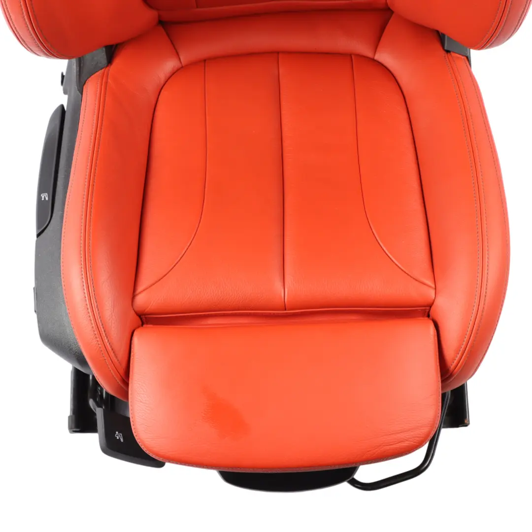Front Seat BMW F39 Right O/S Sport Heated Leather Dakota Perforated Magma Red to with Part number 7454362 Front Seat BMW F39 Right O/S Sport Heated Leather Dakota Perforated Magma Red - SKU 7454362-1 - Part number 7454362