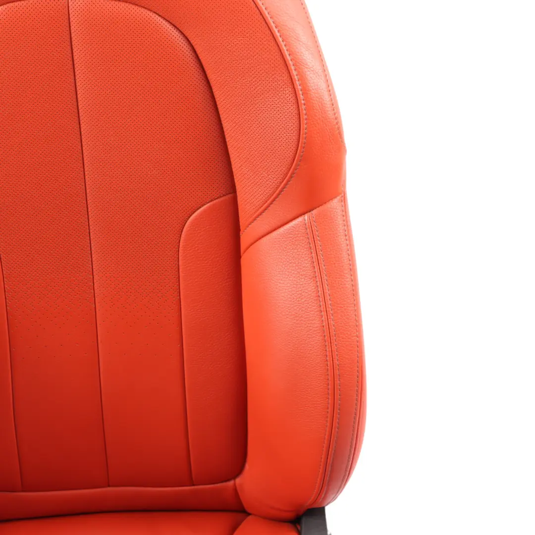 Front Seat BMW F39 Right O/S Sport Heated Leather Dakota Perforated Magma Red to with Part number 7454362 Front Seat BMW F39 Right O/S Sport Heated Leather Dakota Perforated Magma Red - SKU 7454362-1 - Part number 7454362
