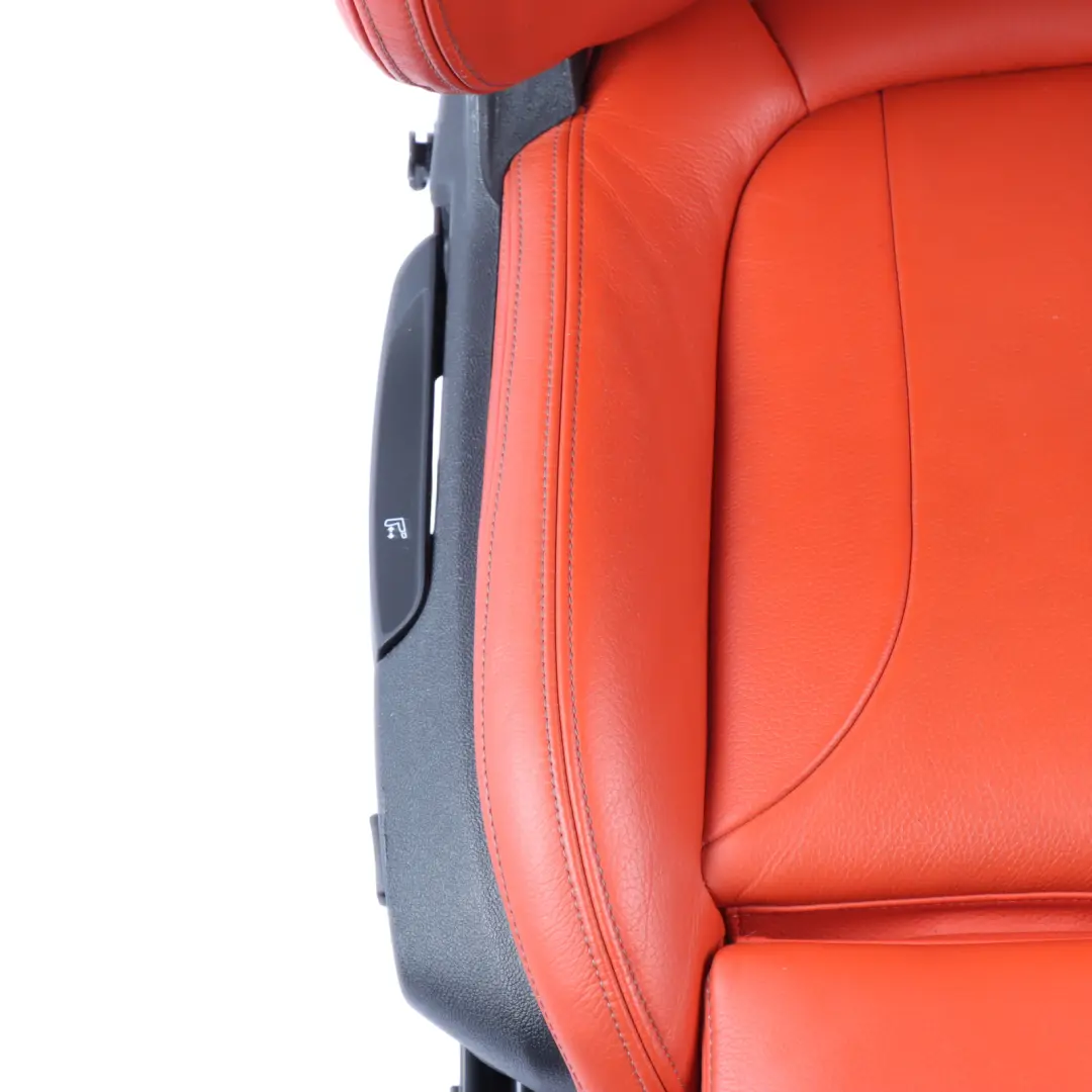 Front Seat BMW F39 Right O/S Sport Heated Leather Dakota Perforated Magma Red to with Part number 7454362 Front Seat BMW F39 Right O/S Sport Heated Leather Dakota Perforated Magma Red - SKU 7454362-1 - Part number 7454362