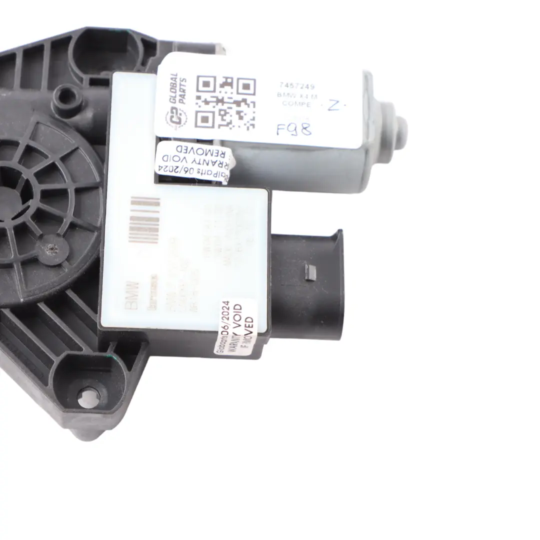 BMW X3 G01 Fenster Heber Motor Vorne Rechts Regulator Drive - SKU 7457249 - Teilenummer 7457249