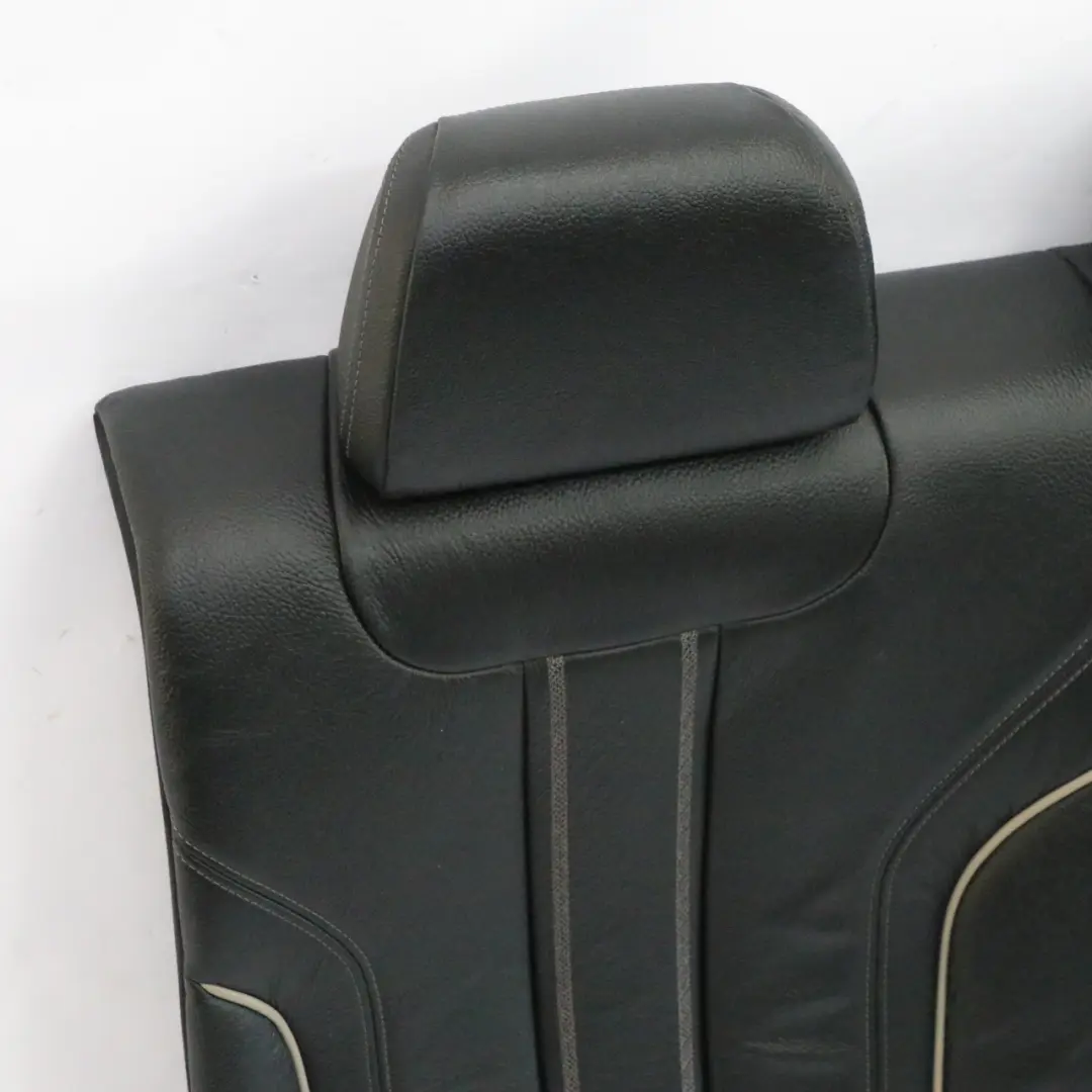 Rückenlehne Rücksitz Leder Schwarz Weiß Akzente für BMW G30 Limousine mit Teilenummer 7457762 BMW G30 Limousine Rückenlehne Rücksitz Leder Schwarz Weiß Akzente - SKU 7457762 - Teilenummer 7457762