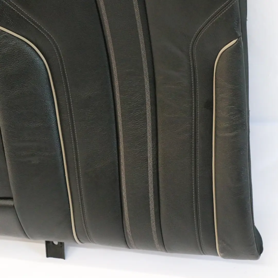 BMW G30 Limousine Rückenlehne Rücksitz Leder Schwarz Weiß Akzente - SKU 7457762 - Teilenummer 7457762