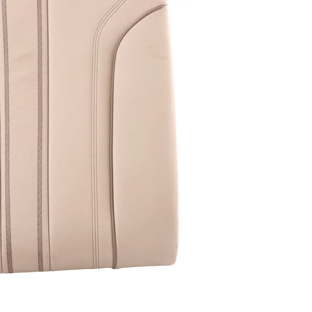 Backrest Rear Right O/S Back Cover Leather Dakota Ivory White to BMW G30 Seat with Part number 7457768 BMW G30 Seat Backrest Rear Right O/S Back Cover Leather Dakota Ivory White - SKU 7457768 - Part number 7457768