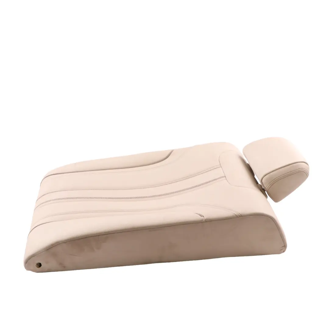 Backrest Rear Right O/S Back Cover Leather Dakota Ivory White to BMW G30 Seat with Part number 7457768 BMW G30 Seat Backrest Rear Right O/S Back Cover Leather Dakota Ivory White - SKU 7457768 - Part number 7457768