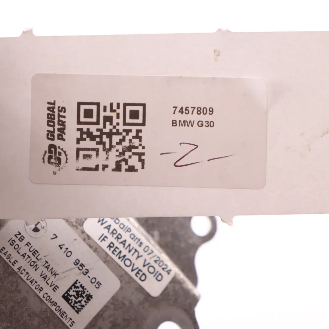 BMW G30 Hybrid Fuel Line Charcoal Filter Valve Bracket Holder Mount - SKU 7457809 - Part number 7457809
