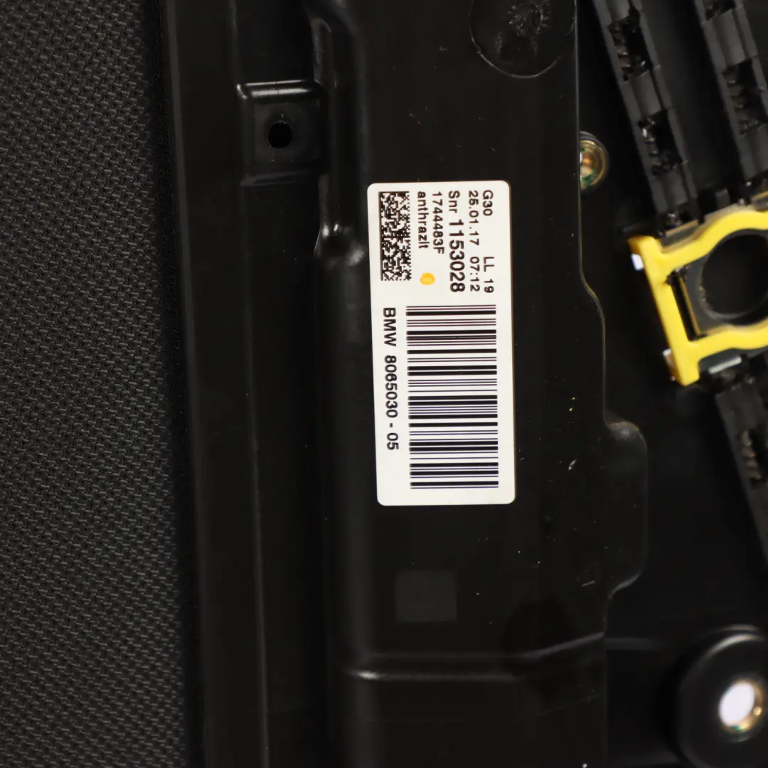 Sunroof BMW G30 Panoramic Sunroof Frame Glass Roof Anthracite to with Part number 7458888 Sunroof BMW G30 Panoramic Sunroof Frame Glass Roof Anthracite - SKU 7458888 - Part number 7458888