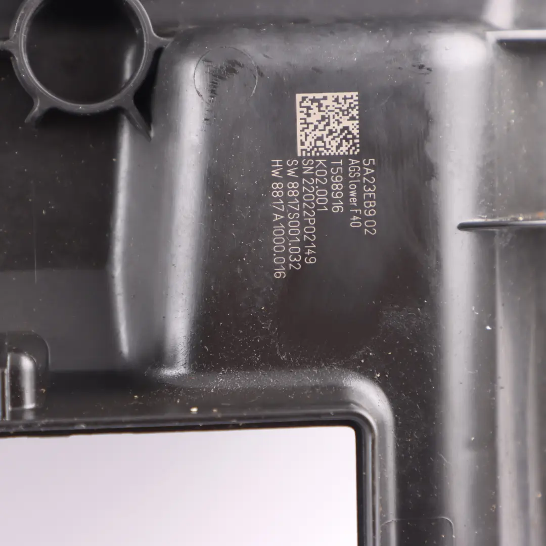 Shutter Air Intake Lower Lock Carrier Air Frame Guide to BMW F40 with Part number 7459747 BMW F40 Shutter Air Intake Lower Lock Carrier Air Frame Guide - SKU 7459747 - Part number 7459747