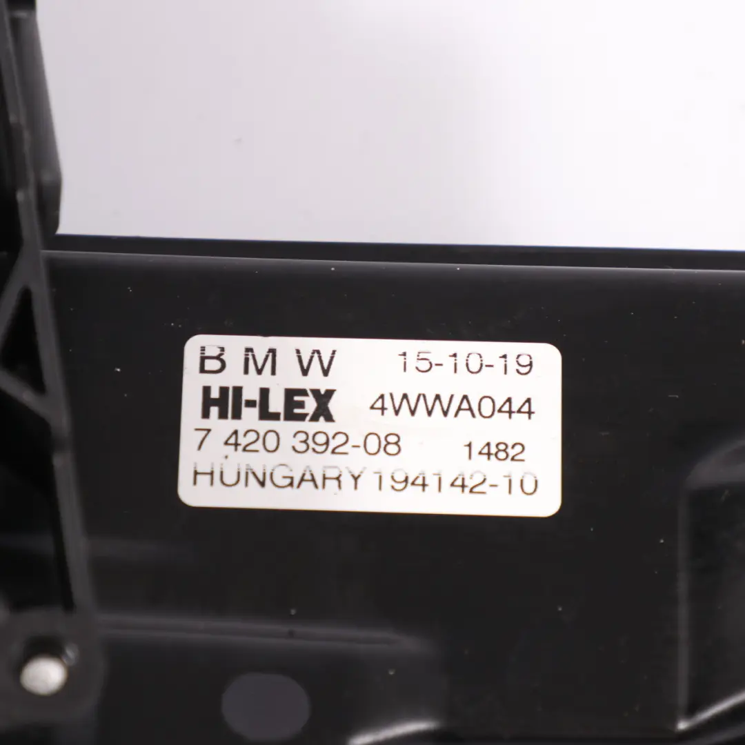 Fensterhebermotor vorne rechts Regler Antriebseinheit für BMW X2 F39 mit Teilenummer 7462604 BMW X2 F39 Fensterhebermotor vorne rechts Regler Antriebseinheit - SKU 7462604 - Teilenummer 7462604