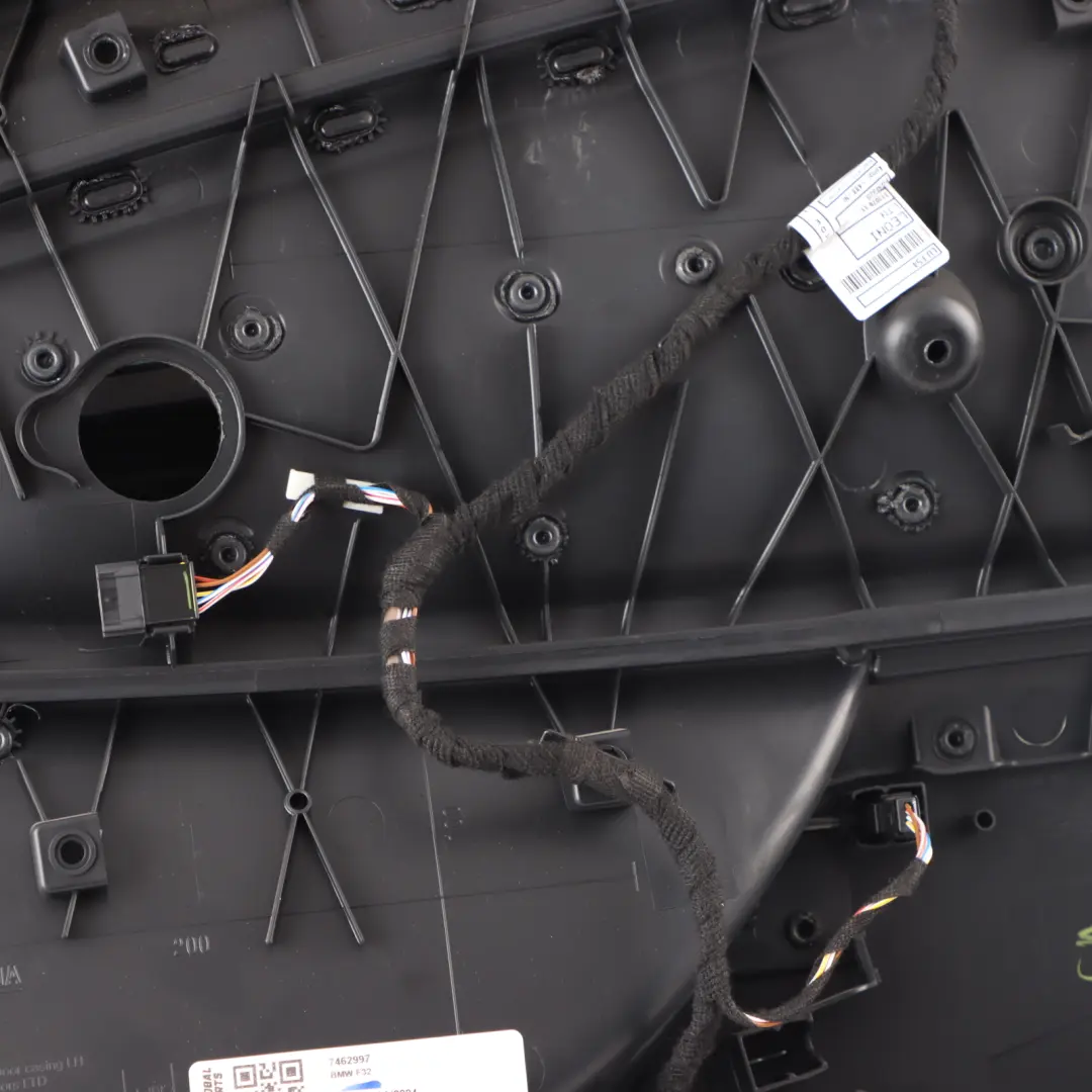 Door Card Trim Front Left N/S Lining Cloth Leather Carbon Black to Mini F54 LCI with Part number 7462997 Mini F54 LCI Door Card Trim Front Left N/S Lining Cloth Leather Carbon Black - SKU 7462997 - Part number 7462997