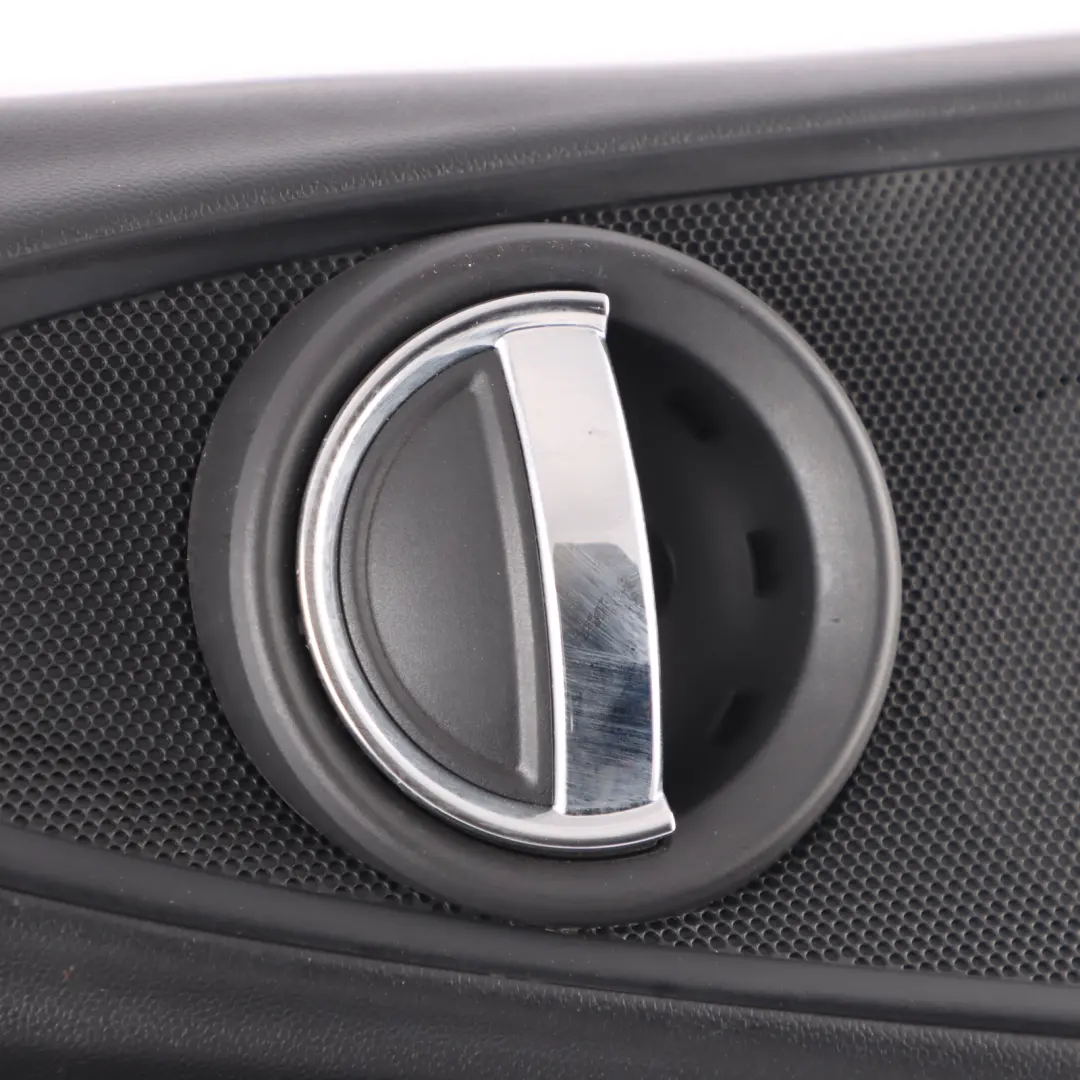 Door Card Trim Front Left N/S Lining Cloth Leather Carbon Black to Mini F54 LCI with Part number 7462997 Mini F54 LCI Door Card Trim Front Left N/S Lining Cloth Leather Carbon Black - SKU 7462997 - Part number 7462997