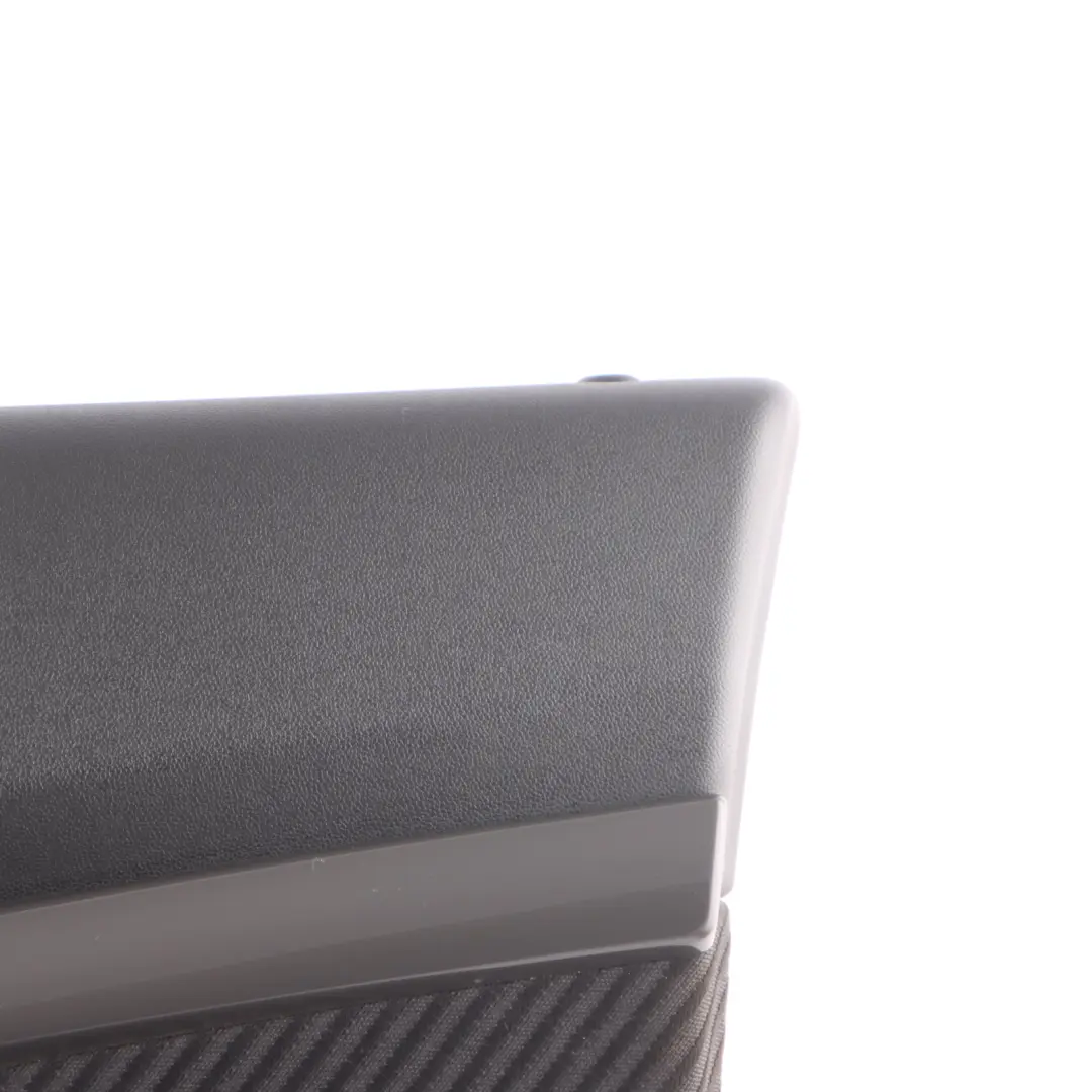 Mini F54 LCI Door Card Trim Front Right O/S Lining Cloth Leather Carbon Black - SKU 7462998 - Part number 7462998