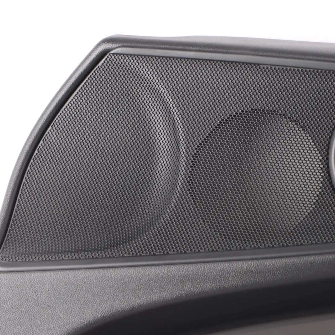 Mini F54 LCI Door Card Trim Front Right O/S Lining Cloth Leather Carbon Black - SKU 7462998 - Part number 7462998