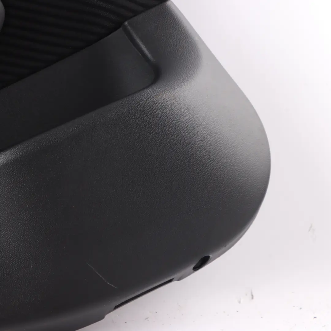 Mini F54 LCI Door Card Trim Rear Left N/S Lining Cloth Leather Carbon Black - SKU 7463391 - Part number 7463391