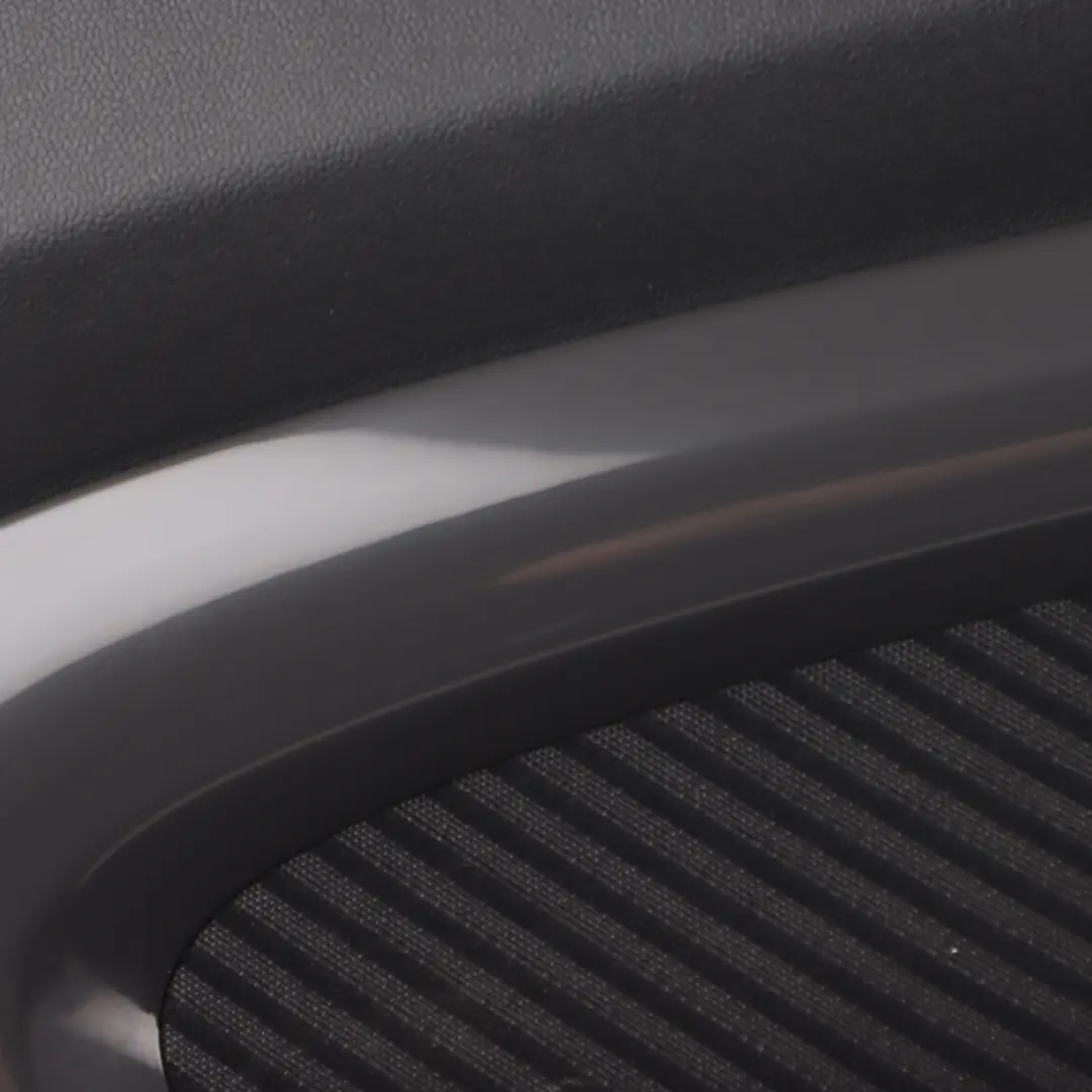 Mini F54 LCI Door Card Trim Rear Left N/S Lining Cloth Leather Carbon Black - SKU 7463391 - Part number 7463391