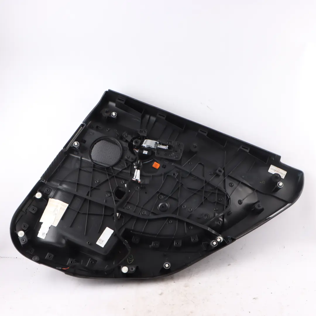 Mini F54 LCI Door Card Trim Rear Left N/S Lining Cloth Leather Carbon Black - SKU 7463391 - Part number 7463391