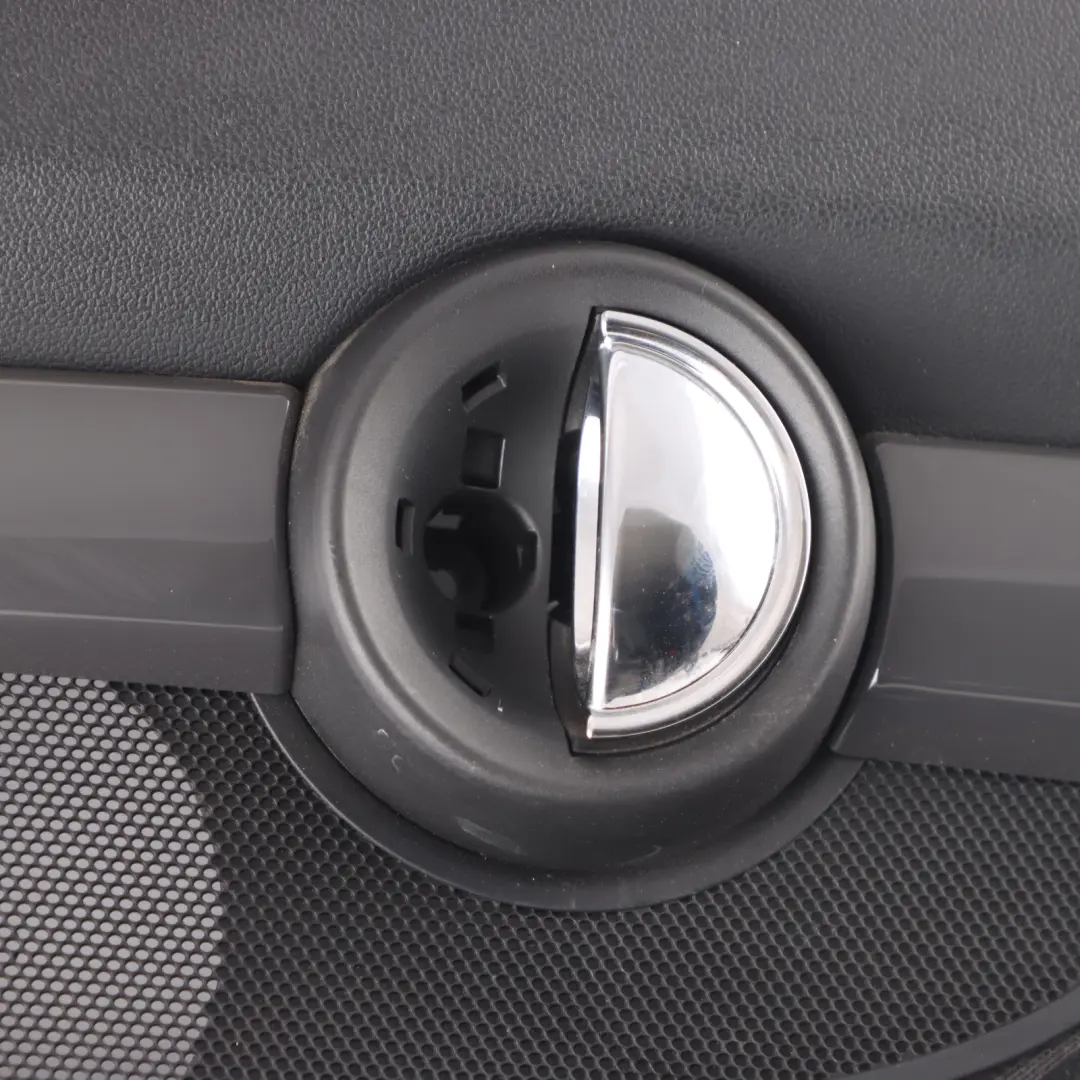Mini F54 LCI Door Card Trim Rear Right O/S Lining Cloth Leather Carbon Black - SKU 7463392 - Part number 7463392