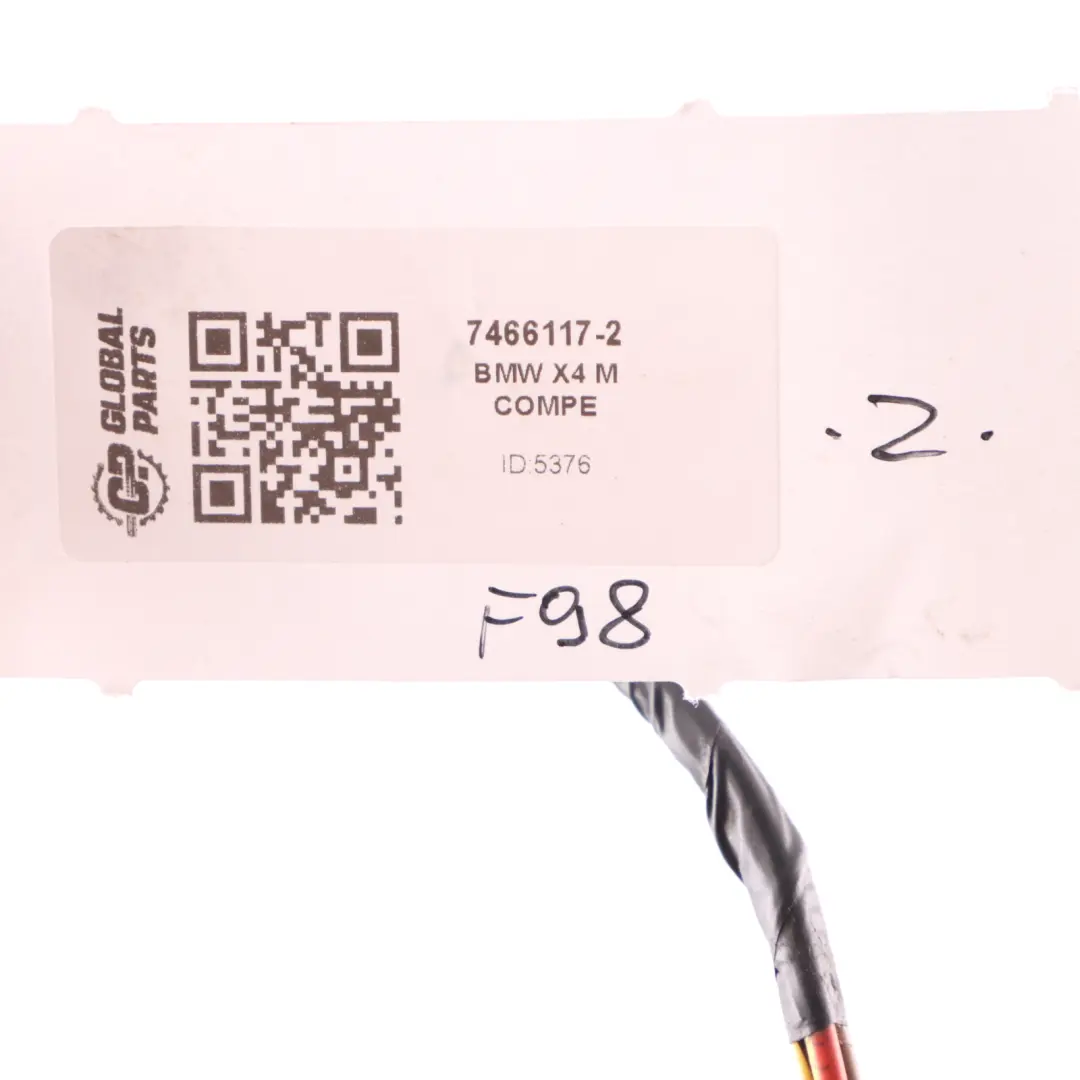 Headlight Connector BMW X4M F98 G02 Front Lamp LED AHL Wiring Plug to with Part number 7466117 Headlight Connector BMW X4M F98 G02 Front Lamp LED AHL Wiring Plug - SKU 7466117-2 - Part number 7466117