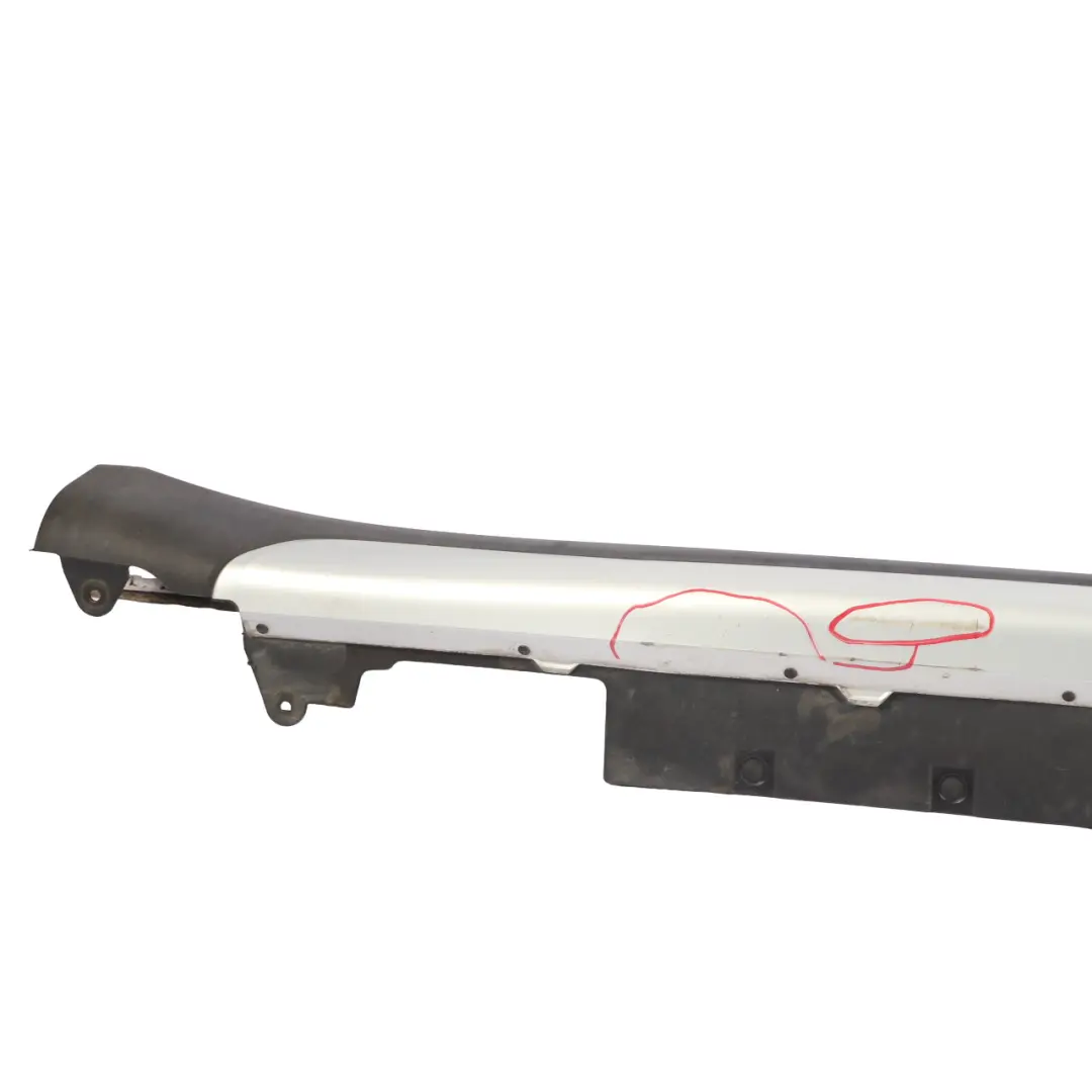 Side Skirt Right O/S Door Sill Trim Silver ALL4 to Mini Countryman F60 with Part number 7467696 Mini Countryman F60 Side Skirt Right O/S Door Sill Trim Silver ALL4 - SKU 7467696-1 - Part number 7467696