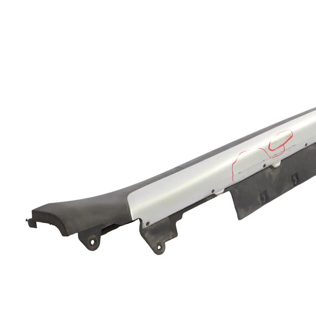 Side Skirt Right O/S Door Sill Trim Silver ALL4 to Mini Countryman F60 with Part number 7467696 Mini Countryman F60 Side Skirt Right O/S Door Sill Trim Silver ALL4 - SKU 7467696-1 - Part number 7467696