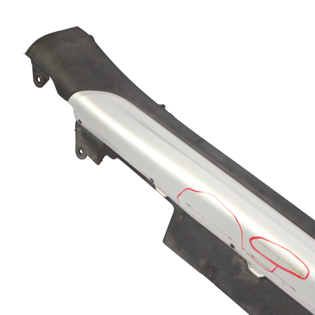 Side Skirt Right O/S Door Sill Trim Silver ALL4 to Mini Countryman F60 with Part number 7467696 Mini Countryman F60 Side Skirt Right O/S Door Sill Trim Silver ALL4 - SKU 7467696-1 - Part number 7467696