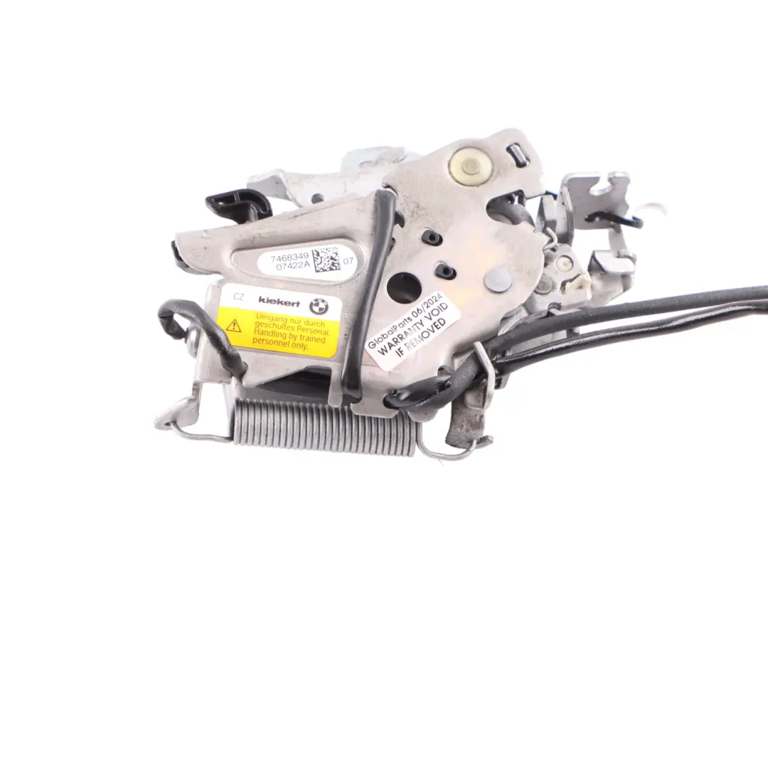 Hauben Schloss Aktiver Fußgängerschutz Links für BMW F40 F44 G20 G21 Motor mit Teilenummer 7468349 BMW F40 F44 G20 G21 Motor Hauben Schloss Aktiver Fußgängerschutz Links - SKU 7468349 - Teilenummer 7468349