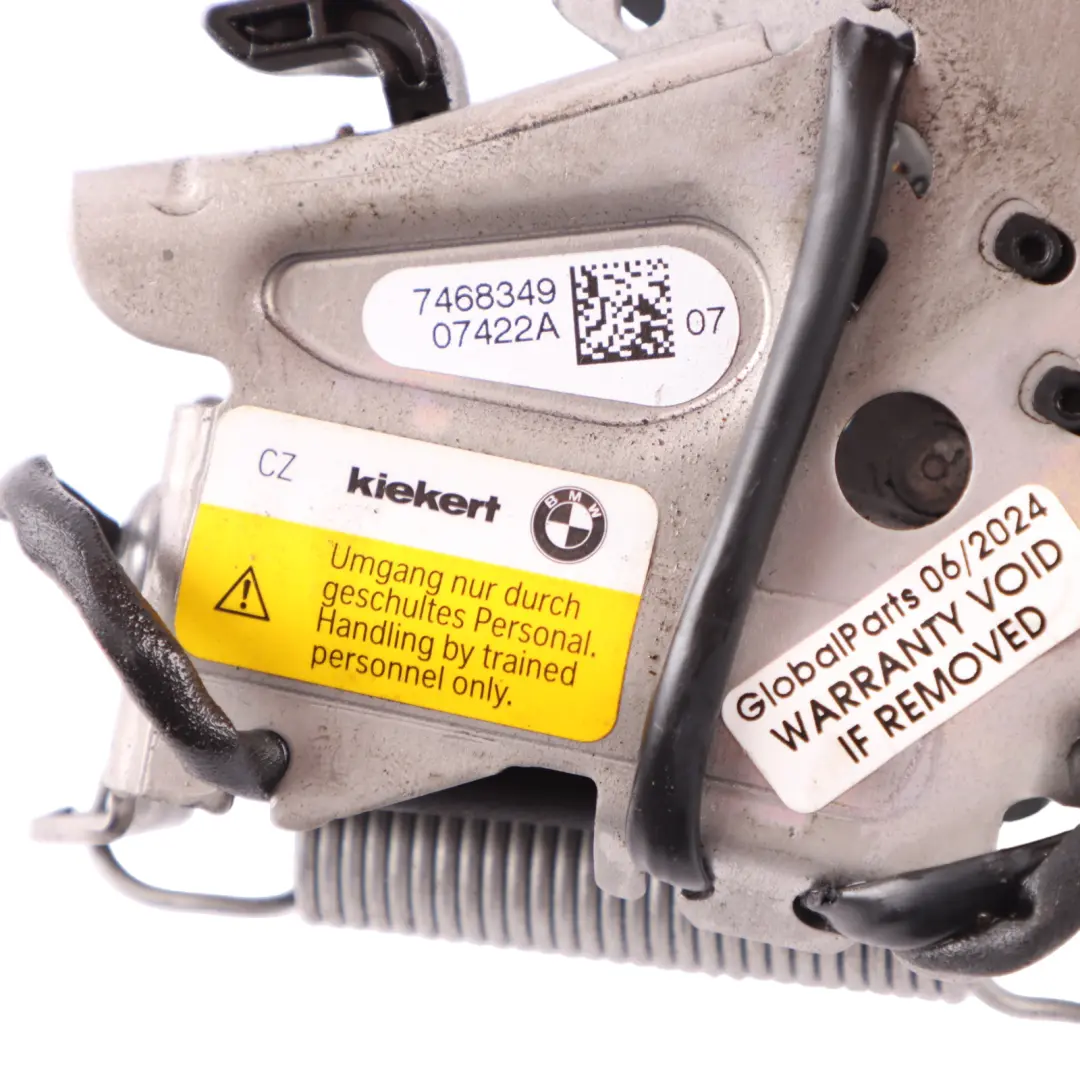 Blokada Maski Zamek Lewy do BMW F40 F44 G20 G21 o numerze 7468349 BMW F40 F44 G20 G21 Blokada Maski Zamek Lewy - SKU 7468349 - Numer Części 7468349