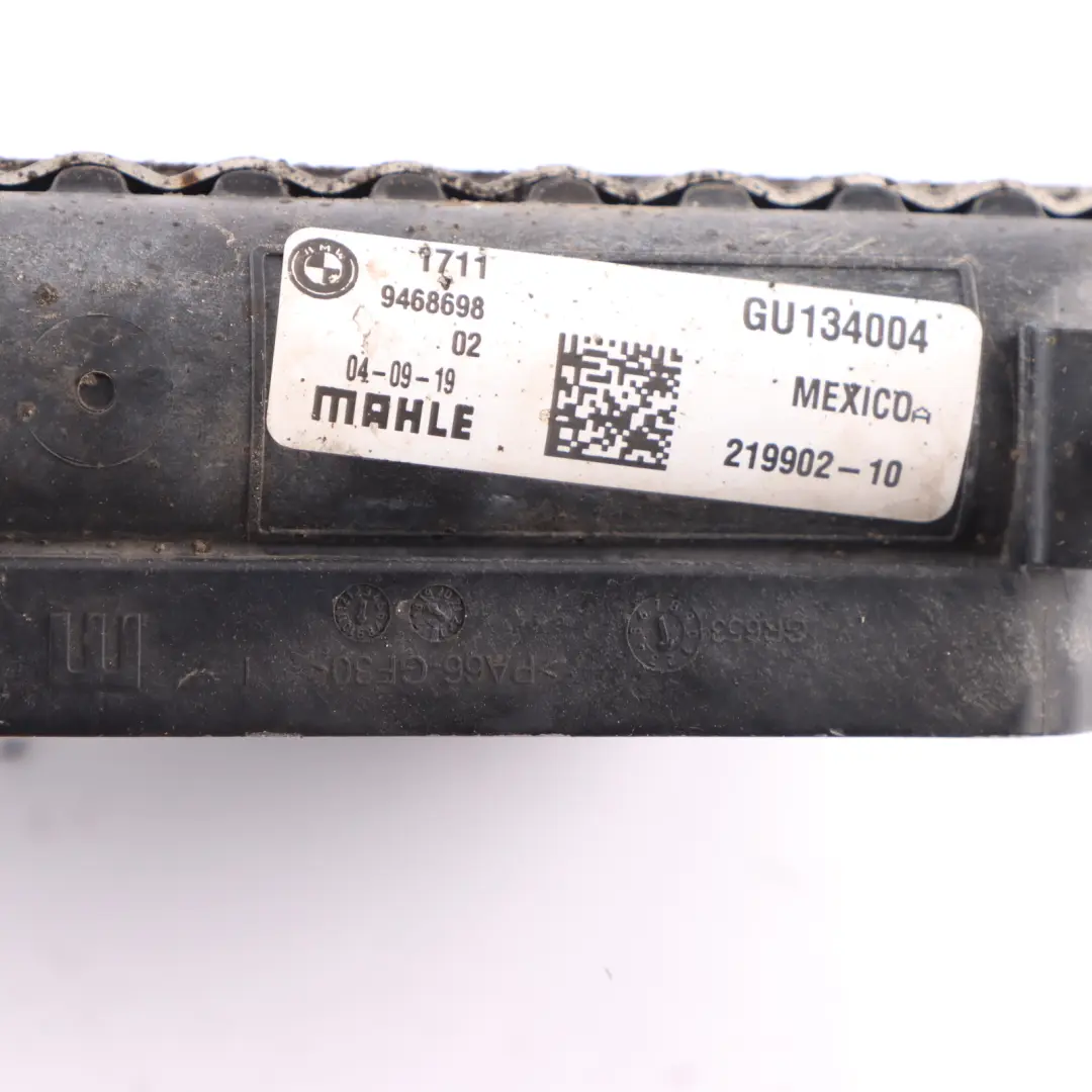 Radiatore acqua supplementare Incooler per BMW X3 G01 F97 X4 G02 F98 con numero di parte 9468698 BMW X3 G01 F97 X4 G02 F98 Radiatore acqua supplementare Incooler - SKU 9468698 - Numero di parte 9468698