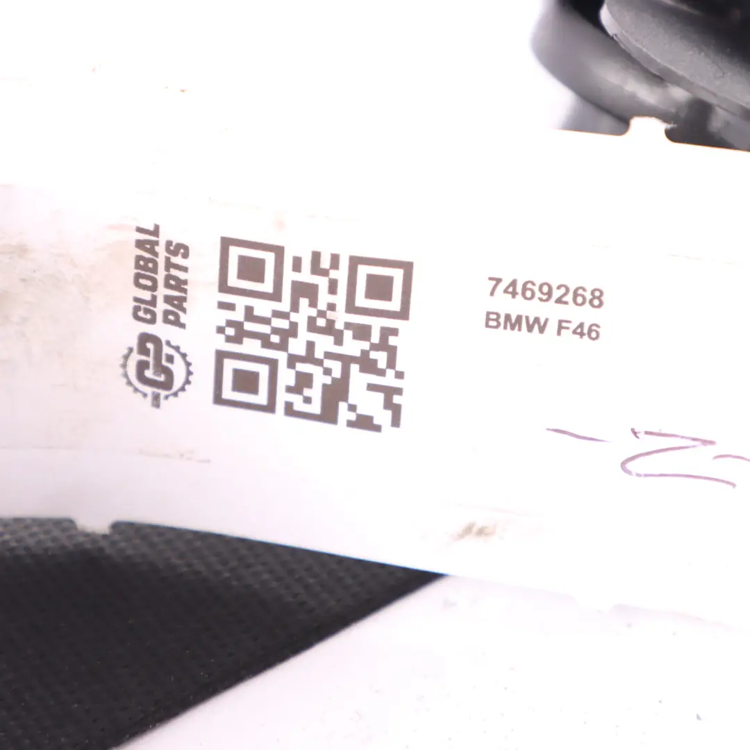 Belt Rear Upper Safety Belt to BMW F46 LCI Seat with Part number 7469268 BMW F46 LCI Seat Belt Rear Upper Safety Belt - SKU 7469268 - Part number 7469268