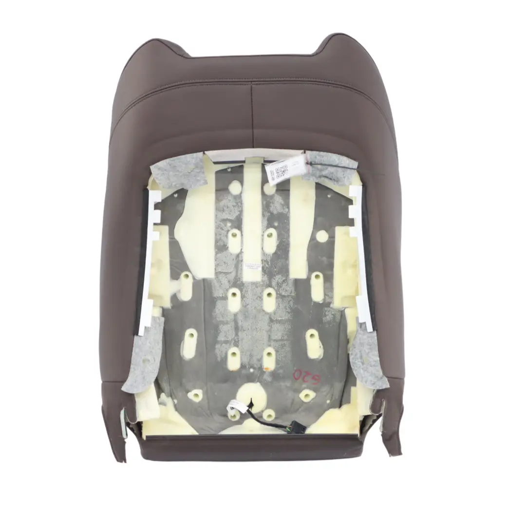  Backrest Cover BMW G20 G21 Front Sport Heated Seat Back Left N/S Leather Mokka - SKU 7472487 - Part number 7472487