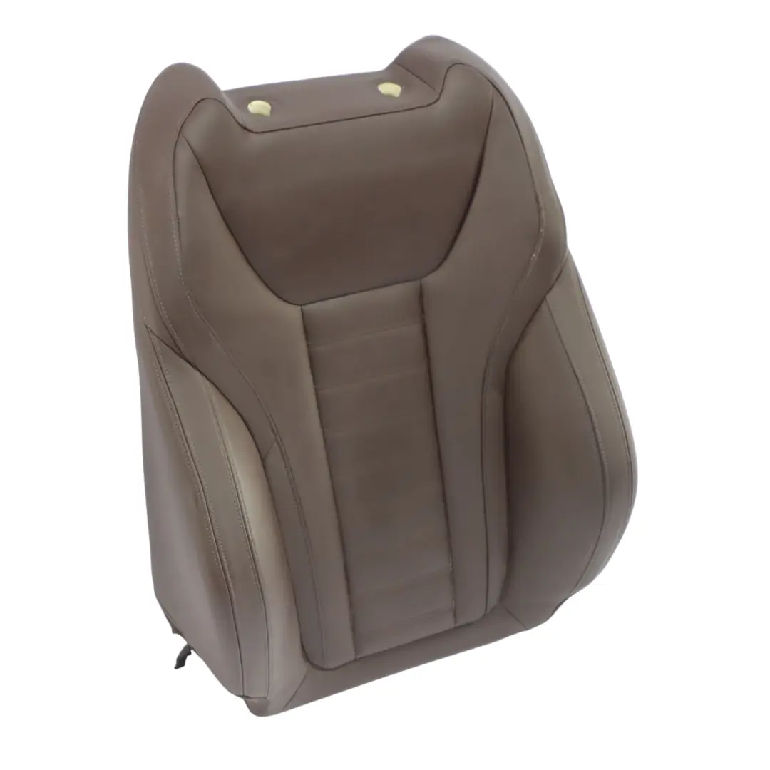 Backrest Cover BMW G20 G21 Front Sport Heated Seat Back Left N/S Leather Mokka to with Part number 7472487 Backrest Cover BMW G20 G21 Front Sport Heated Seat Back Left N/S Leather Mokka - SKU 7472487 - Part number 7472487