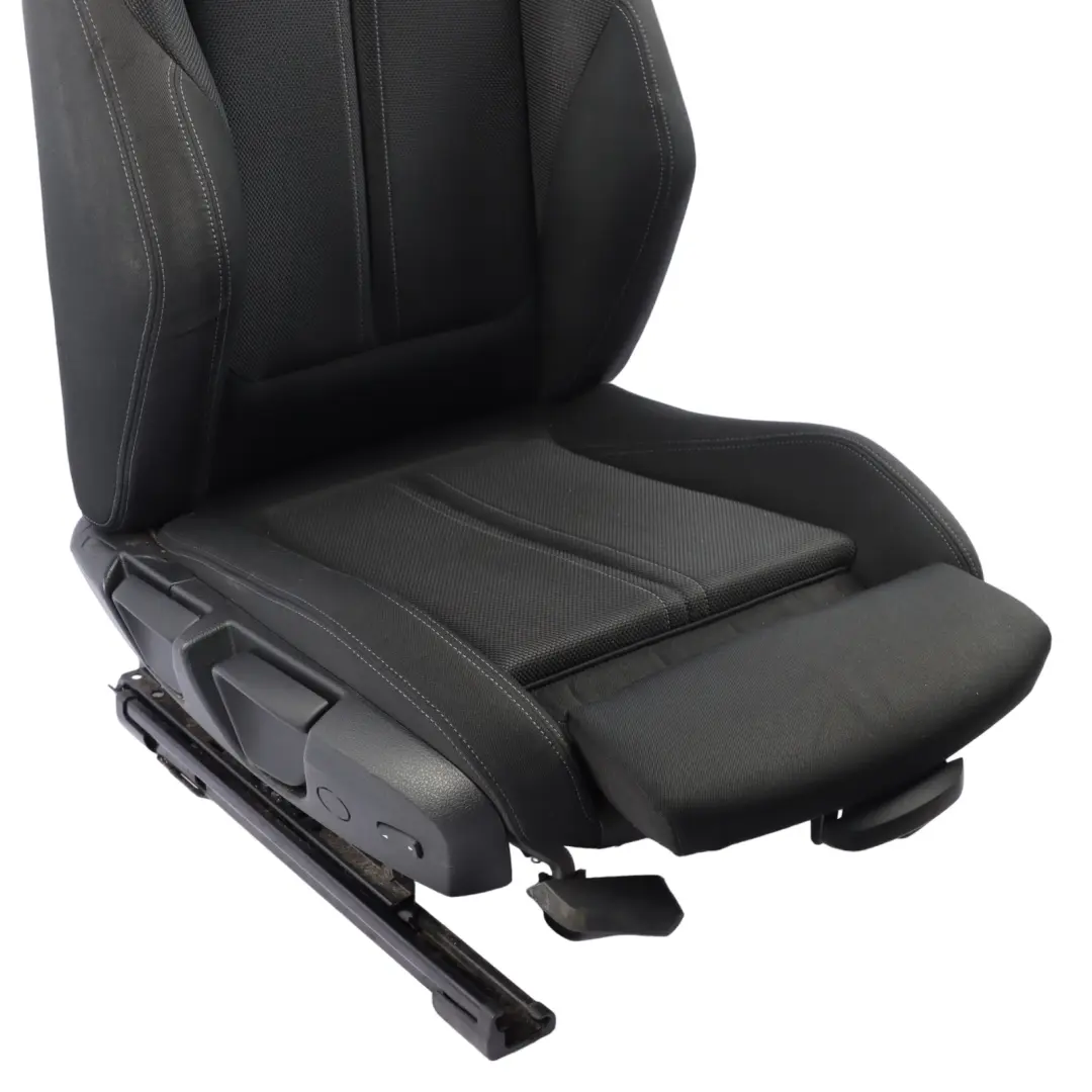 BMW F21 LCI Sport Cloth Corner / Anthracite Akzent Grau Front Right O/S Seat - SKU 7475400-1 - Part number 7475400