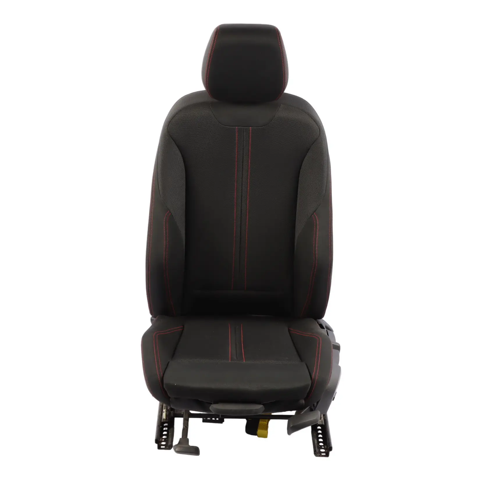 BMW F20 LCI Asiento Delantero Sport Izquierdo Tela Interior Antracita Rojo