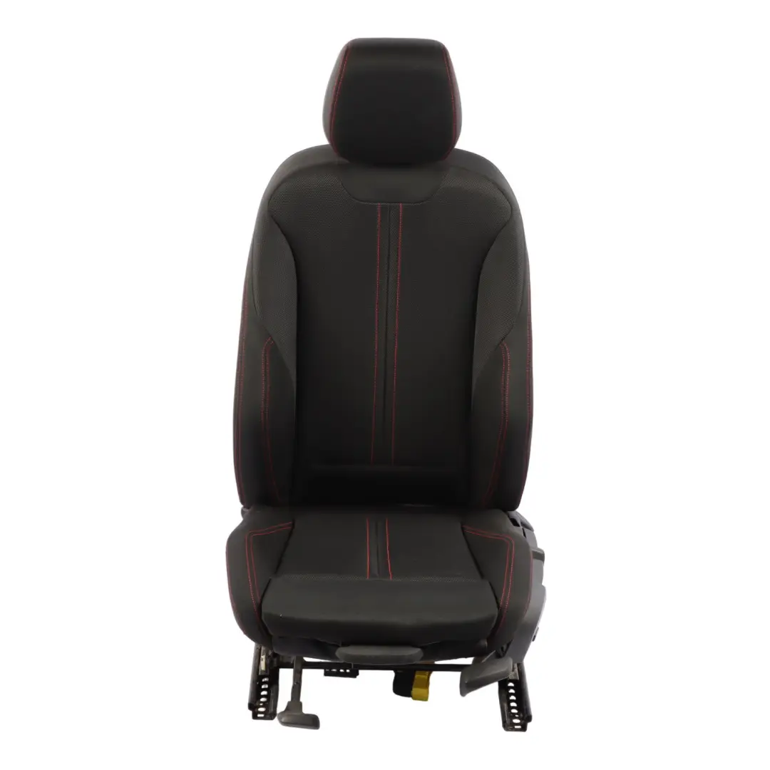 BMW F20 LCI Siège Avant Sport Gauche Tissu Intérieur Anthracite Rouge - SKU 7475405-2 - Numéro de pièce 7475405