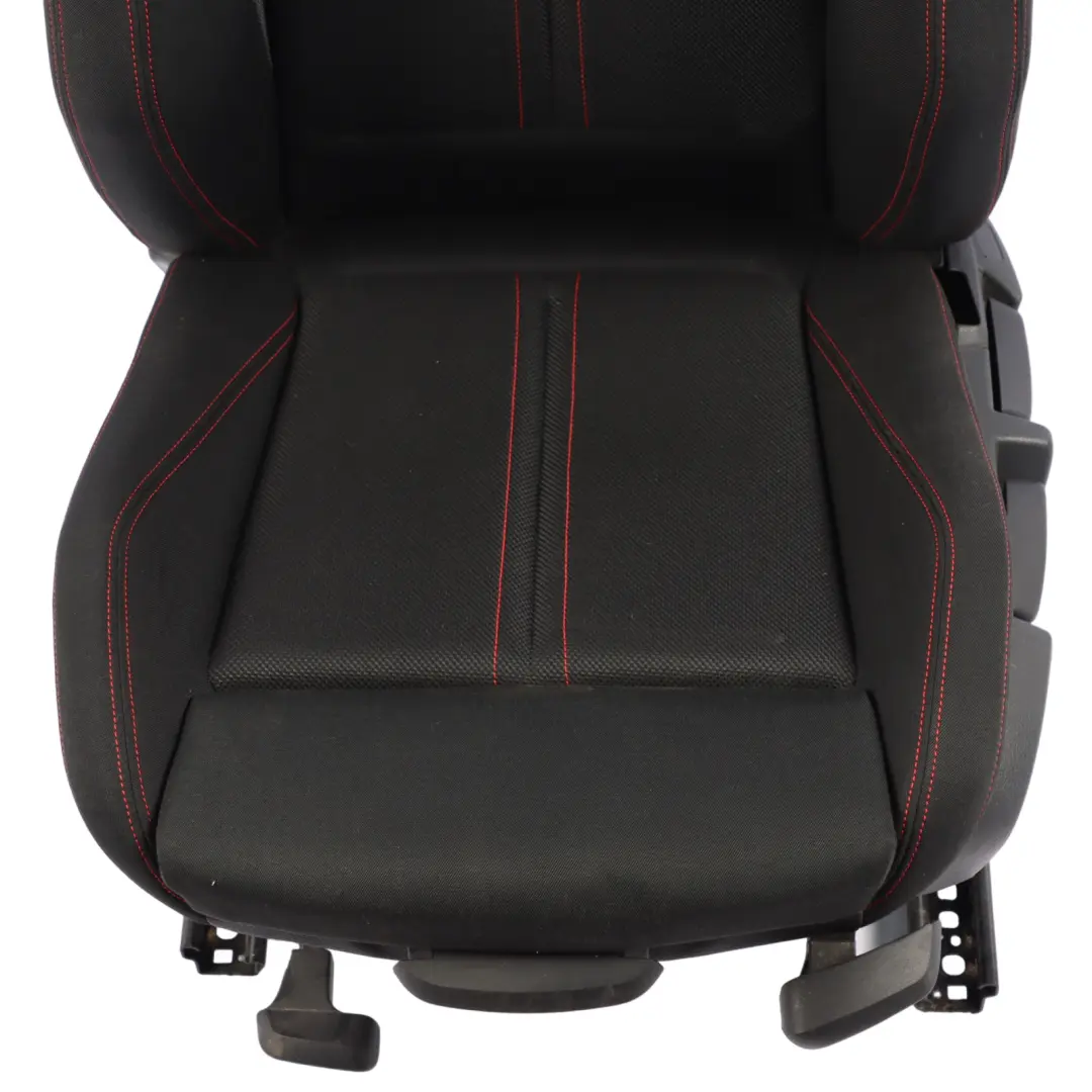 BMW F20 LCI Siège Avant Sport Gauche Tissu Intérieur Anthracite Rouge - SKU 7475405-2 - Numéro de pièce 7475405