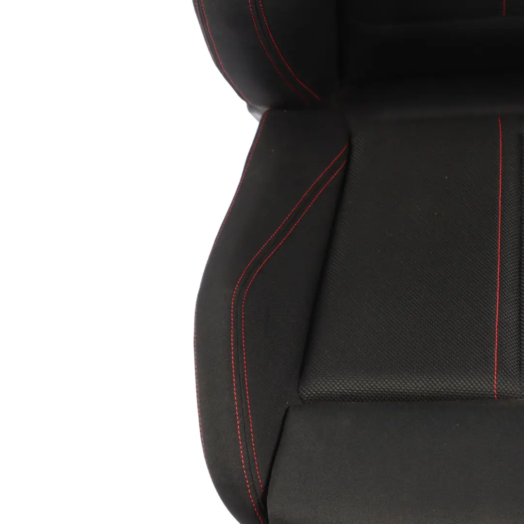 Siège Avant Sport Gauche Tissu Intérieur Anthracite Rouge pour BMW F20 LCI à propos du numéro de pièce 7475405 BMW F20 LCI Siège Avant Sport Gauche Tissu Intérieur Anthracite Rouge - SKU 7475405-2 - Numéro de pièce 7475405