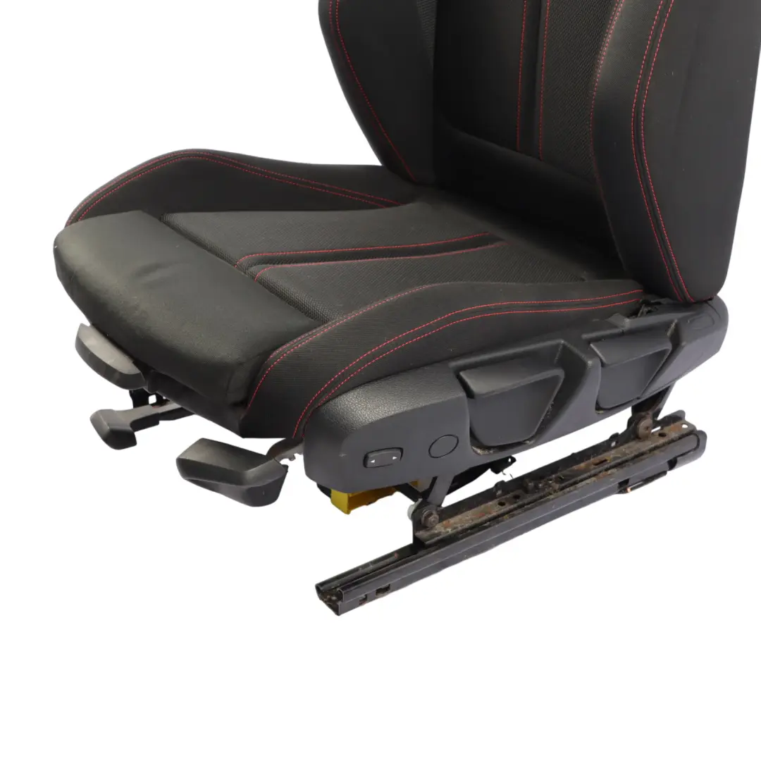 BMW F20 LCI Siège Avant Sport Gauche Tissu Intérieur Anthracite Rouge - SKU 7475405-2 - Numéro de pièce 7475405