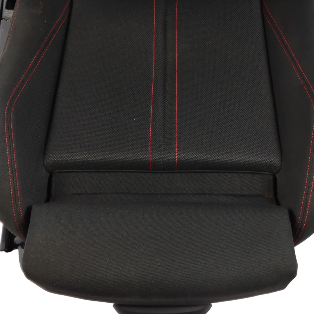 BMW F20 LCI Front Seat Sport Right O/S Interior Cloth Fabric Anthracite Red - SKU 7475406-2 - Part number 7475406