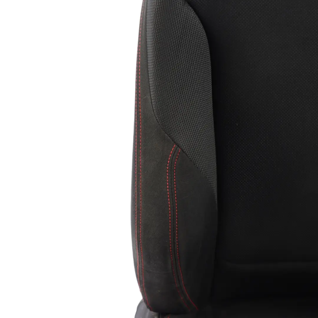 BMW F20 LCI Front Seat Sport Right O/S Interior Cloth Fabric Anthracite Red - SKU 7475406-2 - Part number 7475406