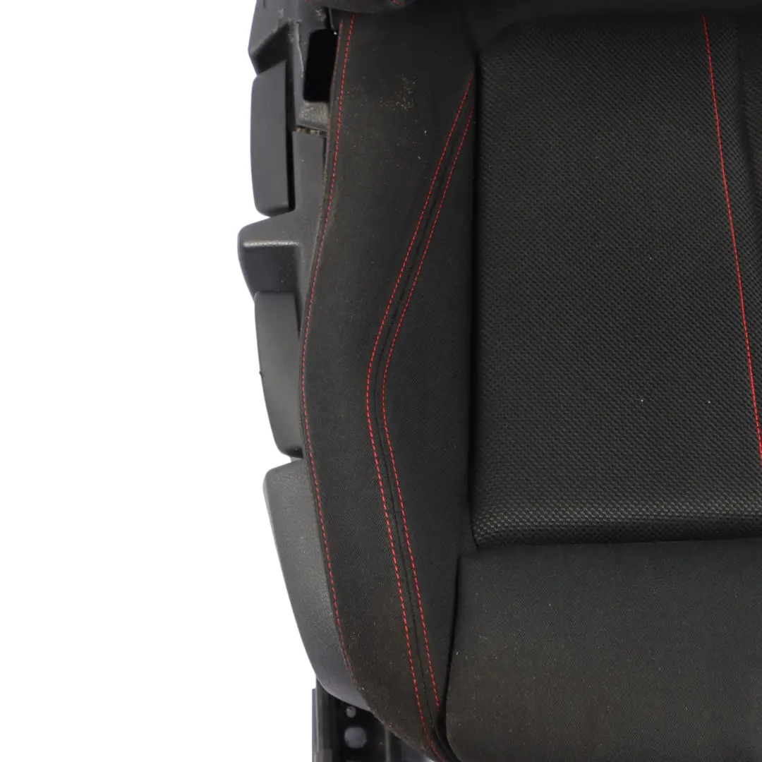 BMW F20 LCI Front Seat Sport Right O/S Interior Cloth Fabric Anthracite Red - SKU 7475406-2 - Part number 7475406