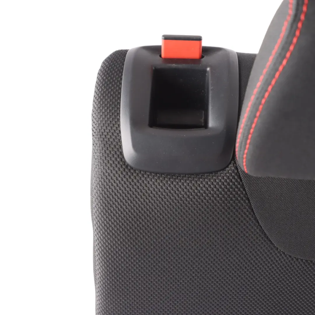 Rear Backrest BMW F20 F21 LCI Right Seat O/S Cover Cloth Fabric Anthrazit Red - SKU 7475426 - Part number 7475426