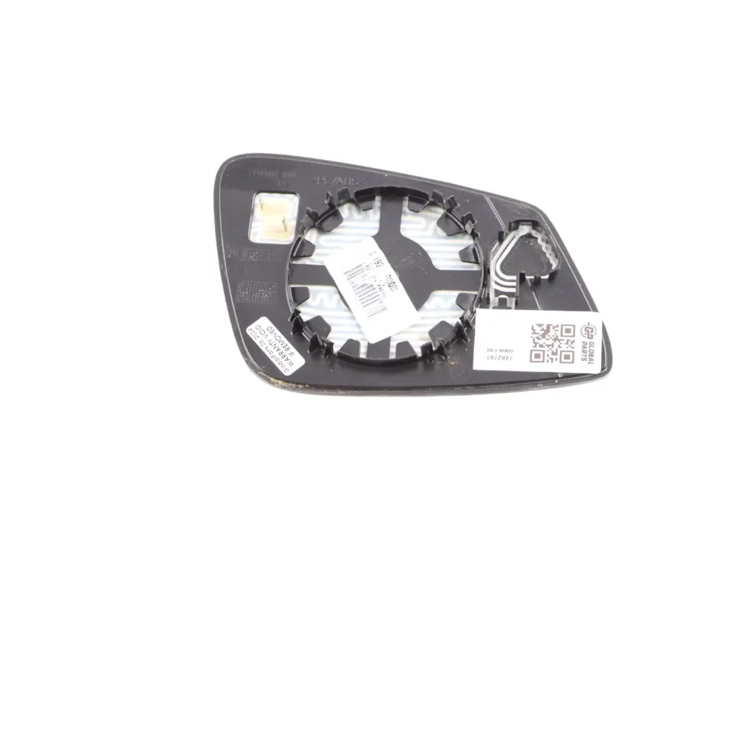  Wing Mirror Glass Insert BMW F40 F44 Mirror Glass Convex Left N/S Heated - SKU 7482761 - Part number 7482761