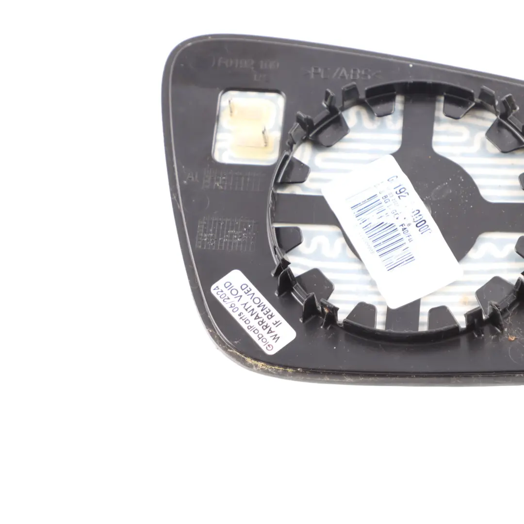 Wing Mirror Glass Insert BMW F40 F44 Mirror Glass Convex Left N/S Heated to with Part number 7482761 Wing Mirror Glass Insert BMW F40 F44 Mirror Glass Convex Left N/S Heated - SKU 7482761 - Part number 7482761